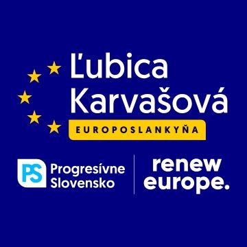 Junior asistent/ka - Ľubica Karvašová - europoslankyňa logo